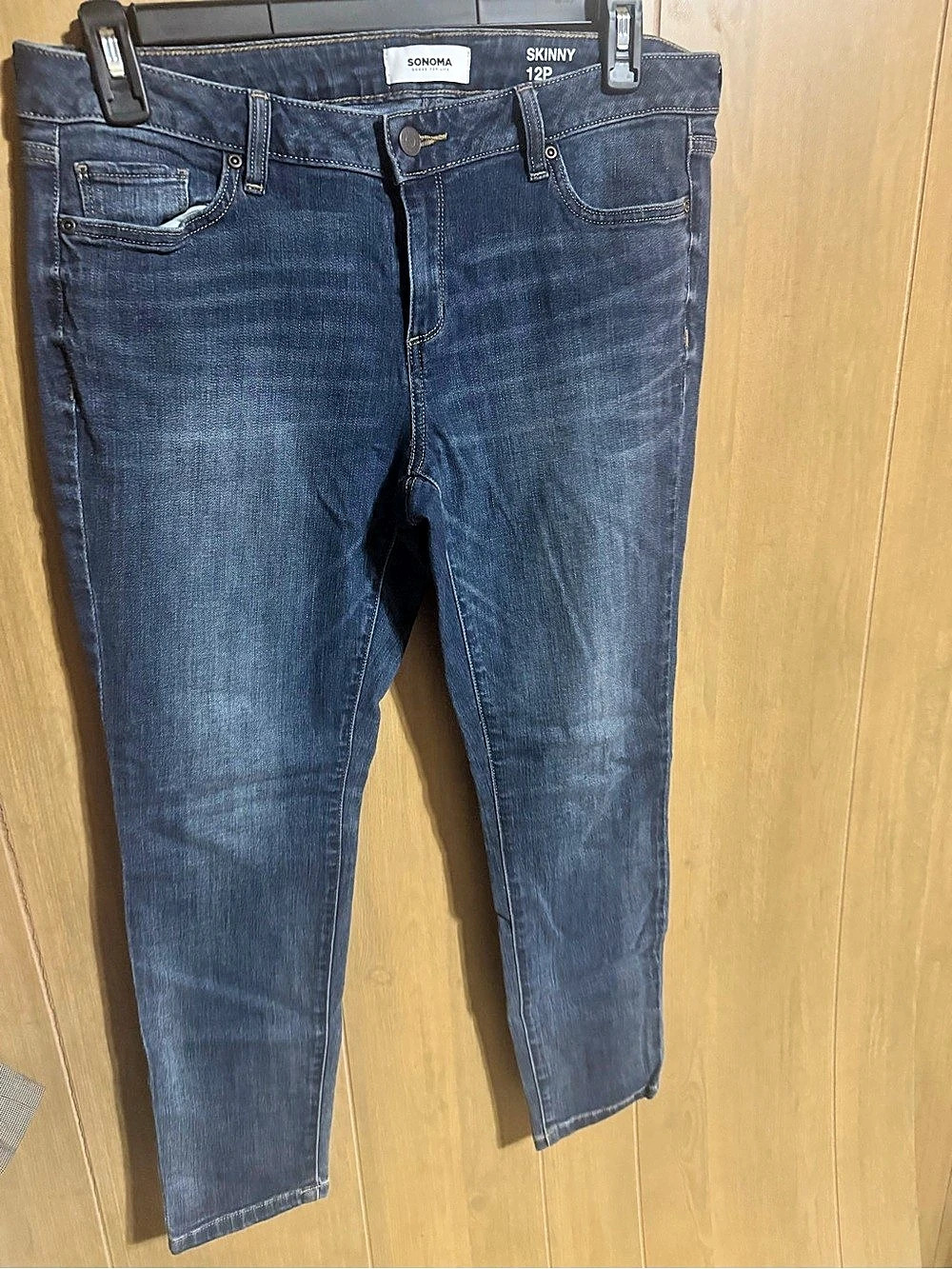 Sonoma Skinny Women's Jeans in Blue Size 12P